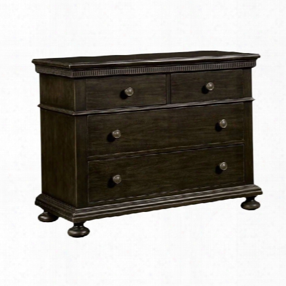 Stone & Leigh Smiling Hill 4 Drawer Dresser In Licorice