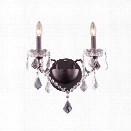 Elegant Lighting St. Francis 15 2 Light Elements Crystal Wall Sconce