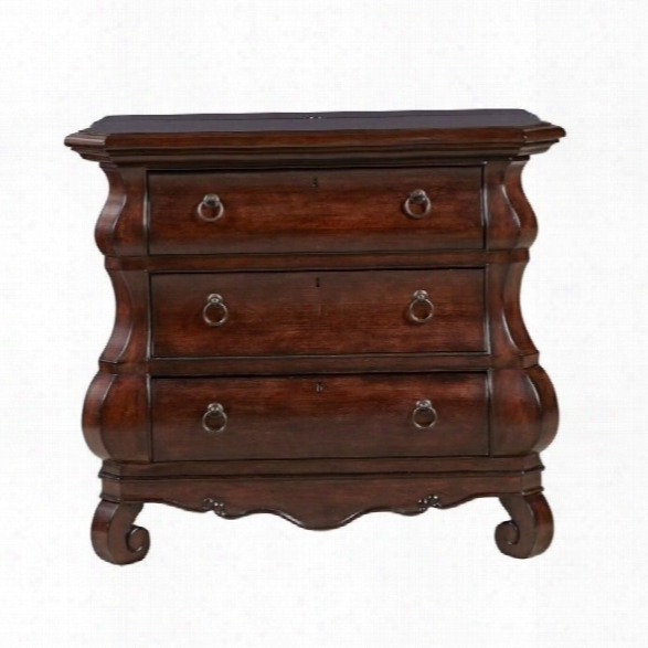 Universal Furniture Reprise Louie P's 3 Drawer Chest In Rustic Cherry