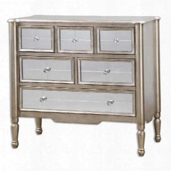 Uttermost Rayvon Mirrored Accent Chest