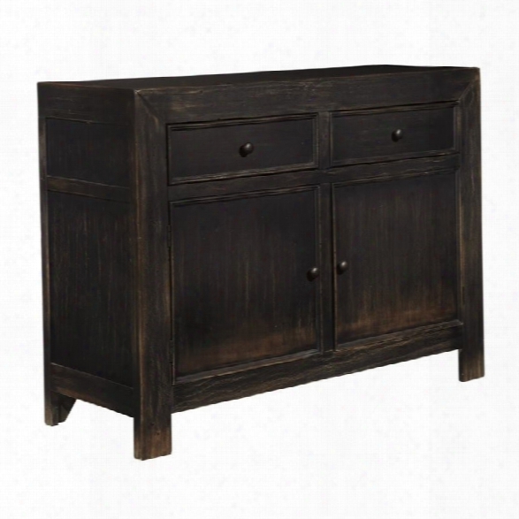 Ashley Gavelston Accent Cabinet Chest In Black