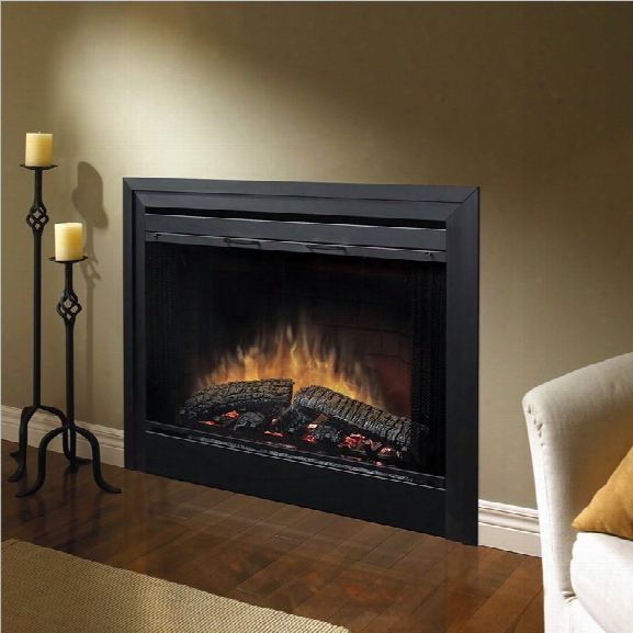 Dimplex Electraflame 39 Inch Built In Electric Fireplace With Purifire Air Treatment System
