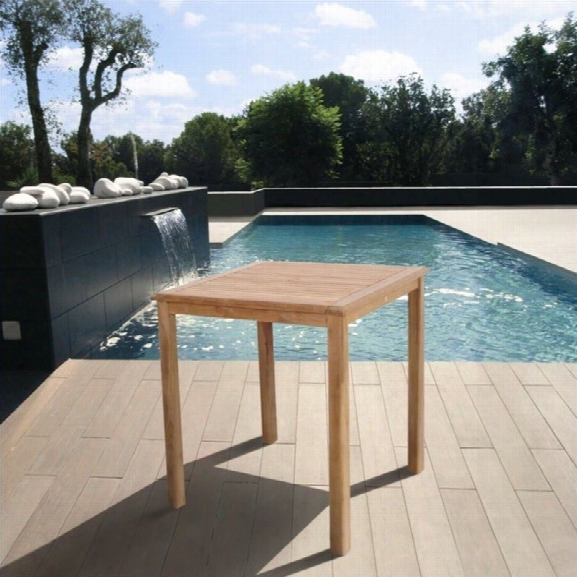 Eden Bar Table In Teak