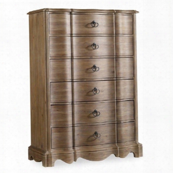 Hooker Furniture Corsica 6-drawer Accent Chest In Light Wood