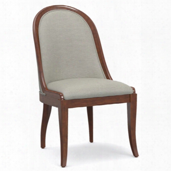 Hooker Furniture Cynthia Rowley Front Row Dining Side Chair In Beige