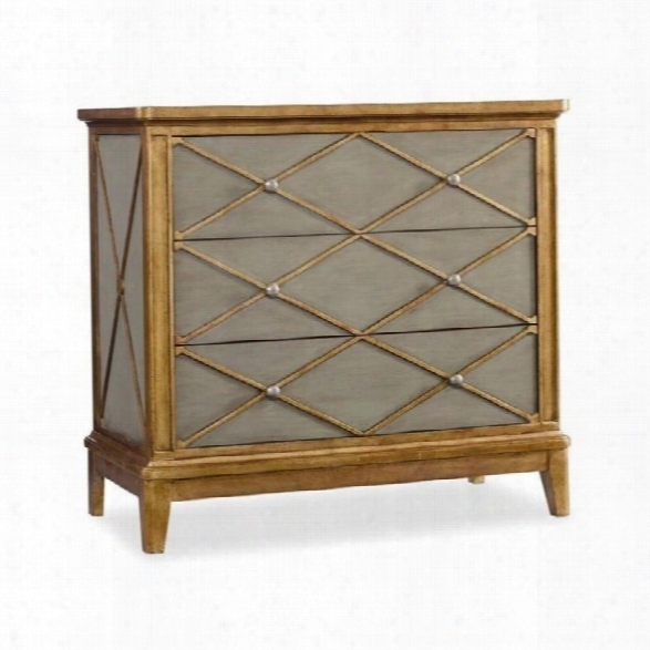 Hooker Furniture Melange Paxton Accent Chest In Soft Muted Green