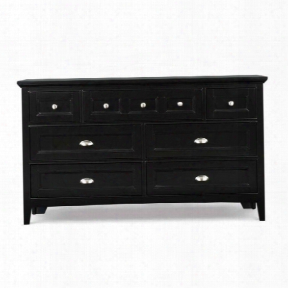 Magnussen Bennett 7 Drawer Dresser In Black Finish