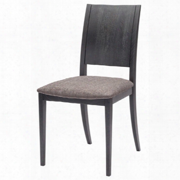 Nuevo Eska Dining Side Chair In Oxidized Gray