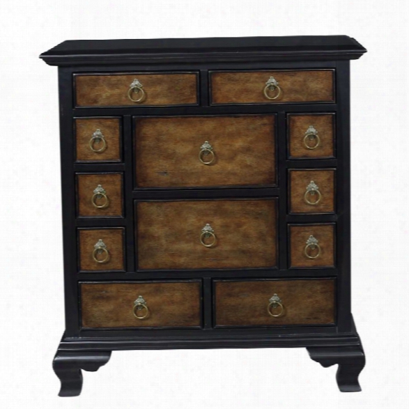 Pulaski Millicent Two Tone Accent Chest In Black