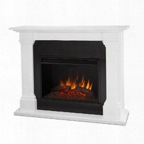 Real Flame Callaway Electric Fireplace In White