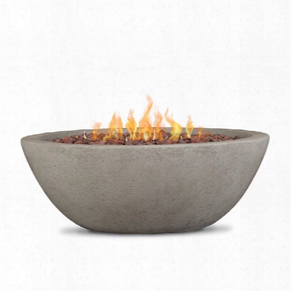 Real Flame Riverside Propane Fire Bowl In Glacier Gray