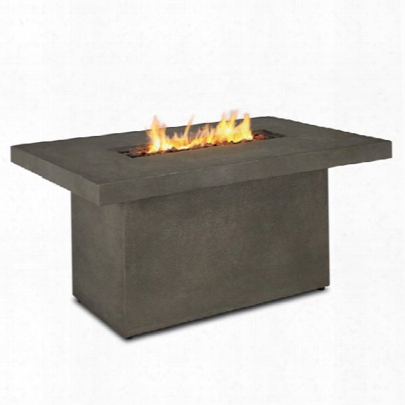 Real Flame Ventura Propane Fire Pit In Glacier Gray