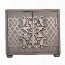 Pulaski Accentrics Home Metallic Overlay Accent Chest in Gray