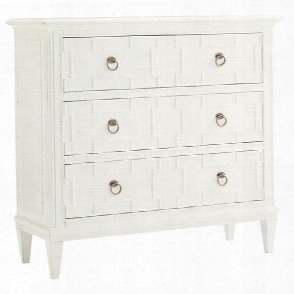 Tommy Bahama Home Ivory Key Somers Isle Hall Accent Chest In White