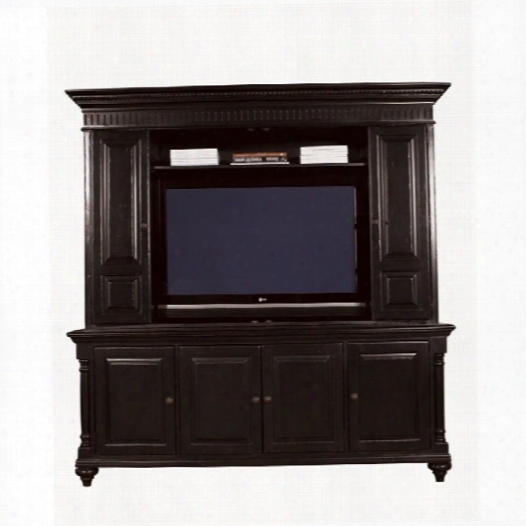 Tommy Bahama Home Kingstown Wellington Entertainment Hutch In Tamarind