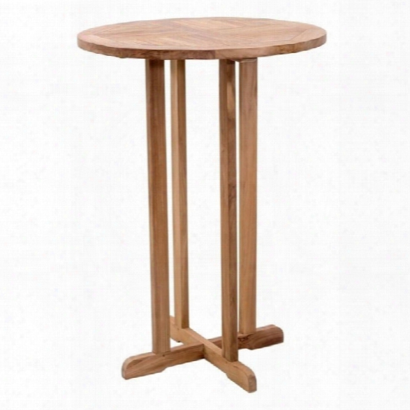 Zuo Trimaran Round Outdoor Pub Table