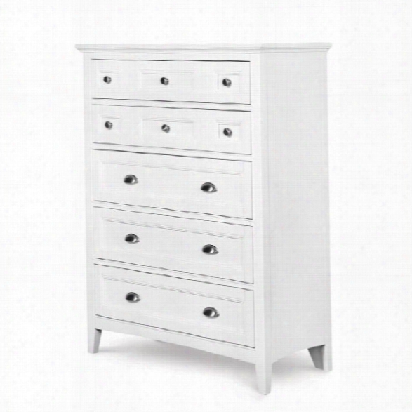 Magnussen Kenley 5 Drawer Chest In White Finish