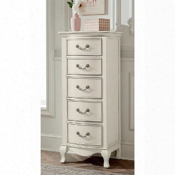 Ne Kids Kensington 5 Drawer Tall Chest In Antique White