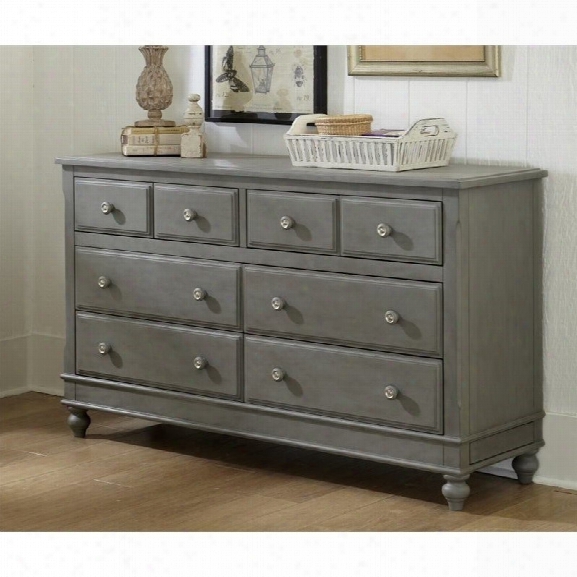 Ne Kids Lake House 8 Drawer Dresser In Stone