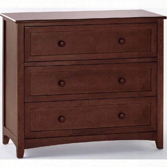 Ne Kids School House 3 Drawer Chest In Cherry