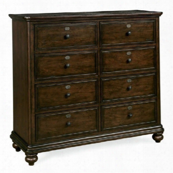 Smartstuff Paula Deen Guys 8 Drawer Wood Jack's Chest In Molasses