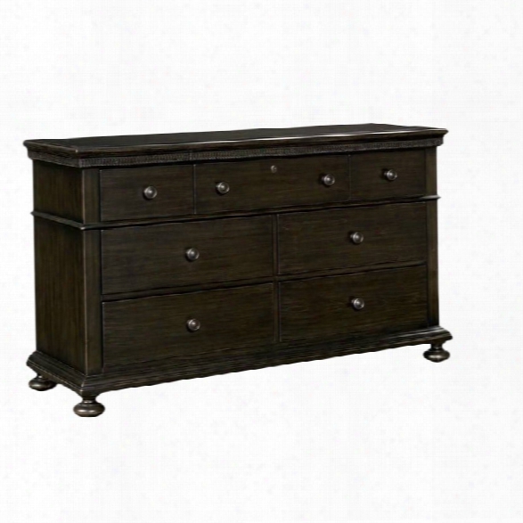 Stone & Leigh Smiling Hill 7 Drawer Dresser In Licorice