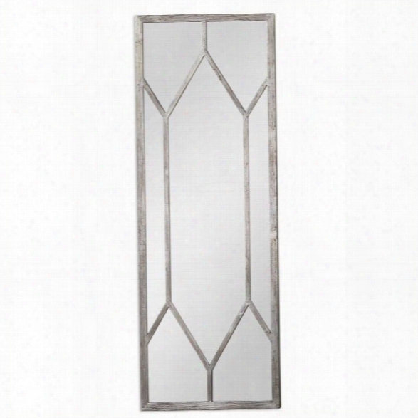 Uttermost Sarconi Oversized Mirror In Distressed Silver