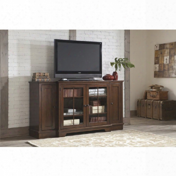 Ashley Hodgenville 72 Tall Tv Stand In Rustic Brown