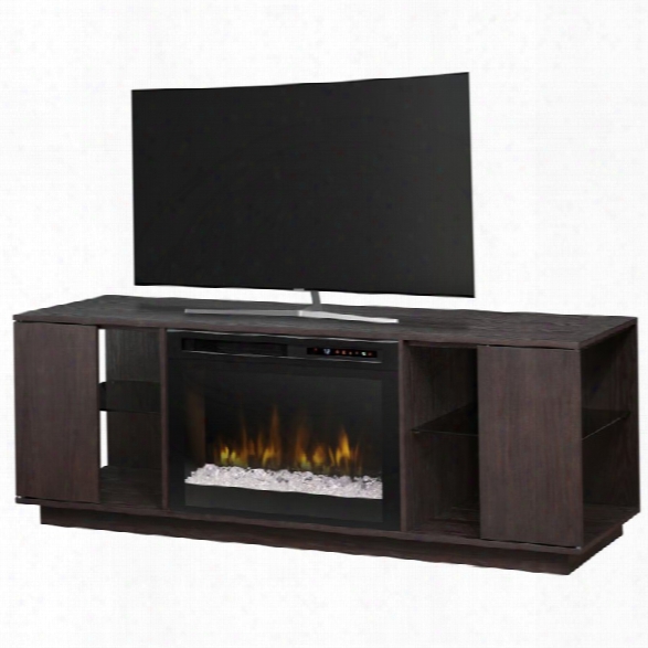 Dimplex Flex Lex 64 Fireplace Tv Stand In Smoke