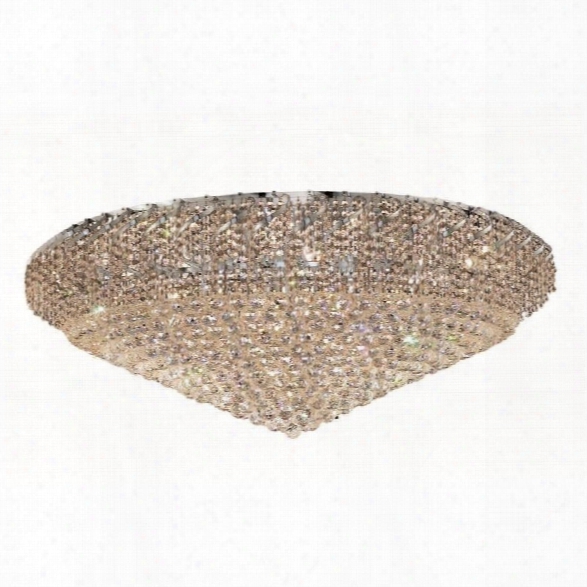 Elegant Lighting Belenus 48 36 Light Elegant Crystal Flush Mount