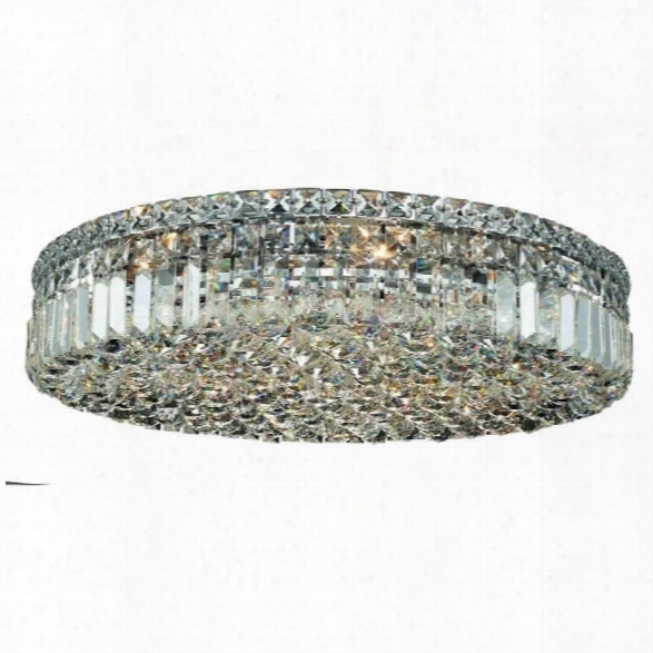 Elegant Lighting Maxime 24 9 Light Elements Crystal Flush Mount