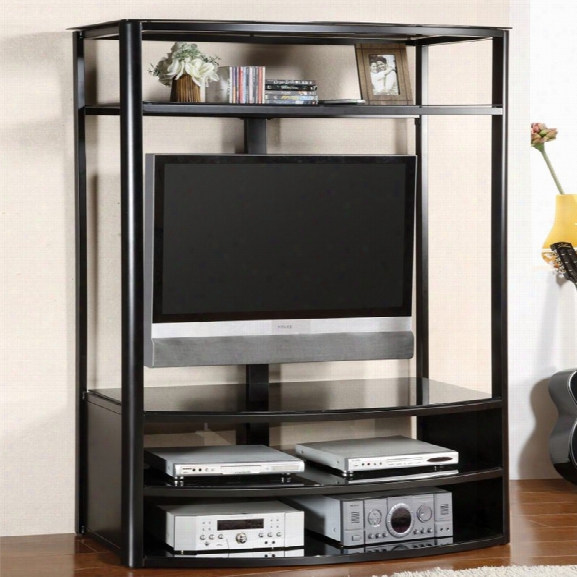 Furniture Of America Connor Ii 54 Tv Stand In Black