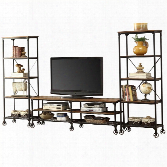 Furniture Of America Engleey 3 Piece 72 Entertainment Centre