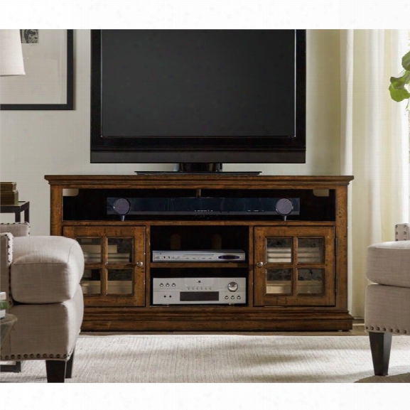 Hooker Furniture Brantley Tv Stand In Dark Wood