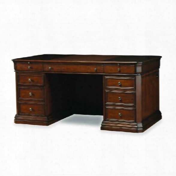 Hooker Furniture Cherry Creek 66 Inch Executive Desk