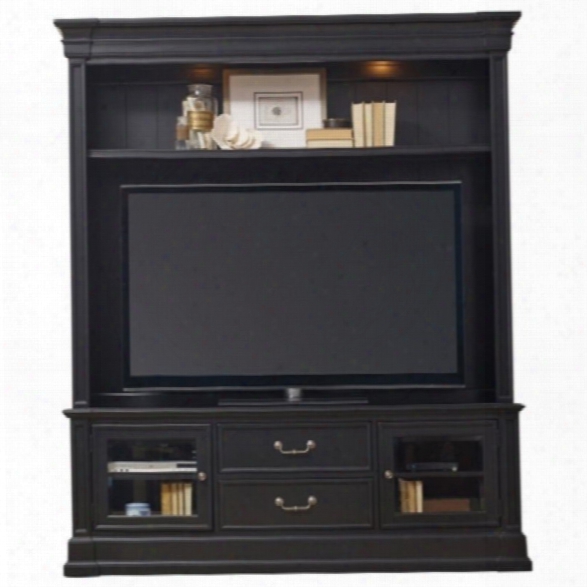 Hooker Furniture Clermont 2-piece 75 Entertainment Center In Black