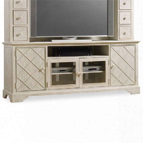 Hooker Furniture Sunset Point 80 Tv Stand In Hatteras White