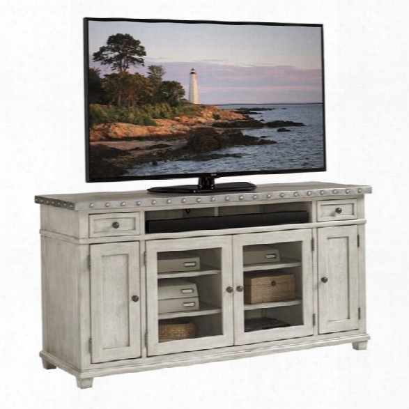 Lexington Oyster Bay Shadow Valley 64' Tv Stand In Oyster