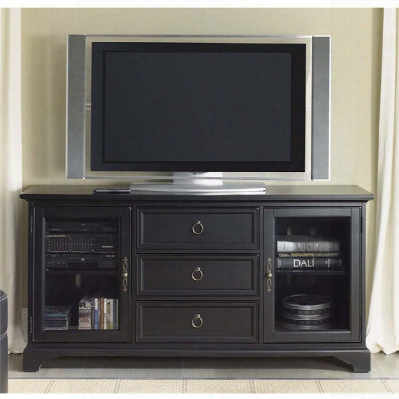 Liberty Furniture Beacon 64 Tv Stand In Black