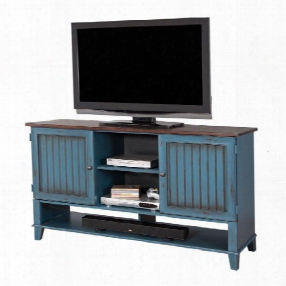 Marti Nfurniture Ellington Deluxe Tv Console In Blue