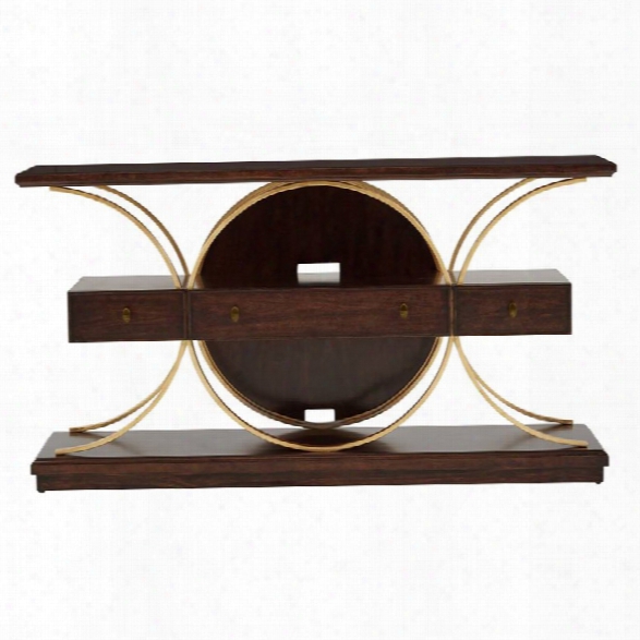 Stanley Furniture Virage Entertainment Console In Truffle
