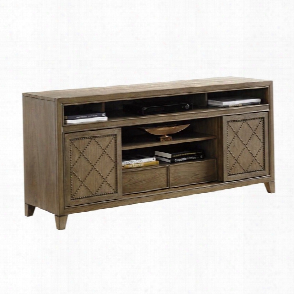 Tommy Bahama Cypress Point Fairbanks Media Console In Gray