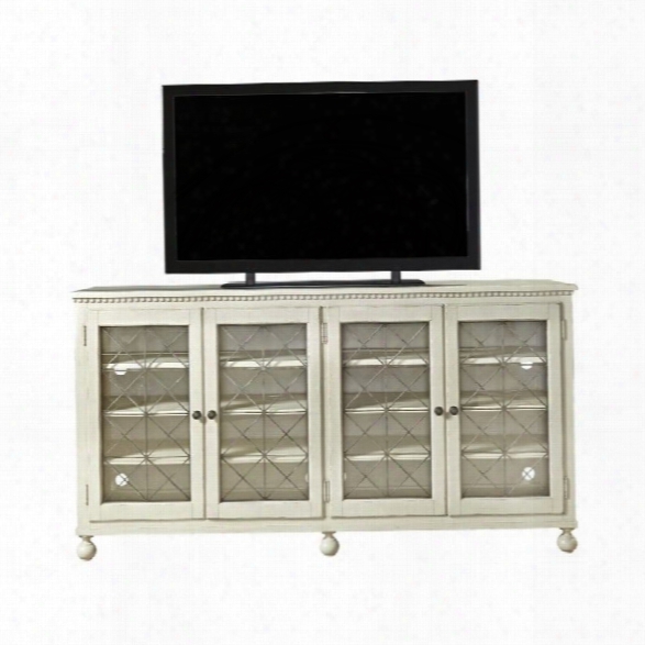 Universal Furniture Sojourn 80 Tv Stand In Summer White