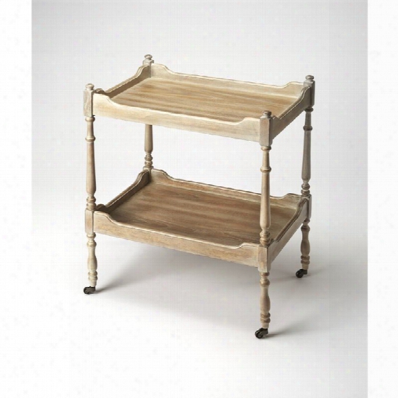 Butler Specialty Masterpiece Bar Cart In Driftwood