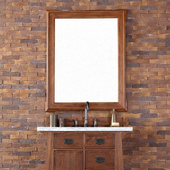 James Martin Pasadena 35' Mirror In Antique Oak