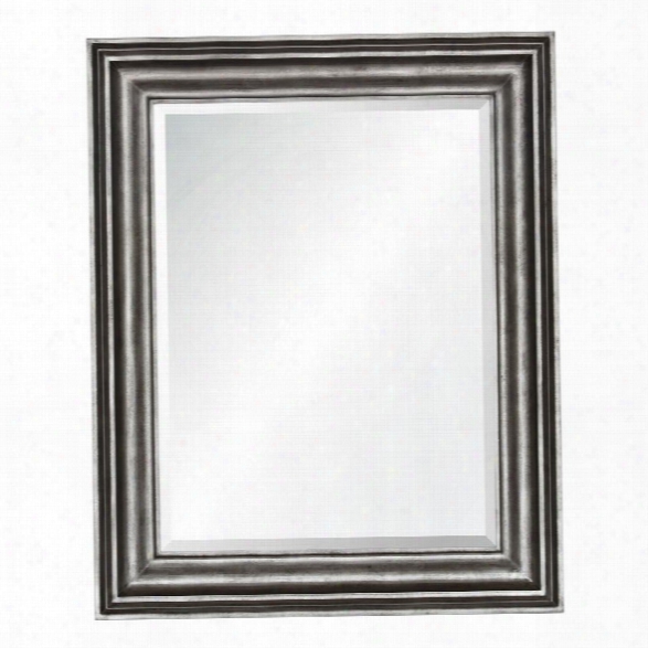 Renwil Vivian Decorative Mirror In Gray Zinc