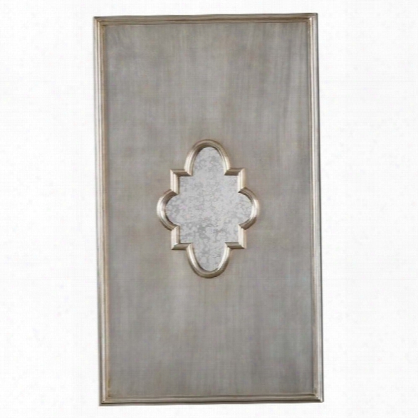 Uttermost Gardanne Silver Leaf Antique Mirror