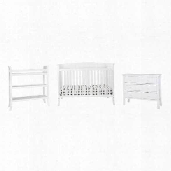 Davinci Tyler Crib 5 Piece Set In White