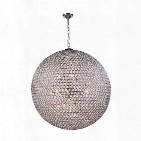 Elegant Lighting Cabaret 36 18 Light Royal Crystal Pendant Lamp