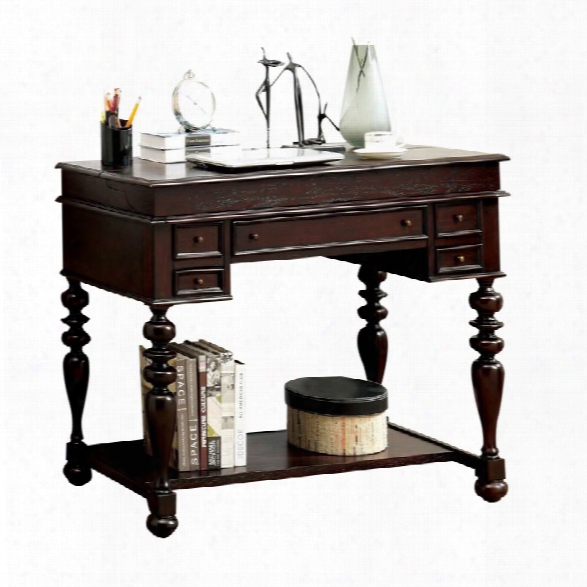 Furniture Of America Stefan Secretary Desk In Espresso